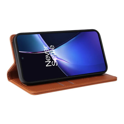 YIKATU YK-001 For OnePlus Nord CE4 Lite 5G / Oppo K12x 5G (China) Case Leather Phone Cover Magnetic Closure Bookstyle Stand
