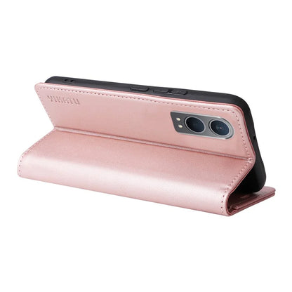 YIKATU YK-001 For OnePlus Nord CE4 Lite 5G / Oppo K12x 5G (China) Case Leather Phone Cover Magnetic Closure Bookstyle Stand