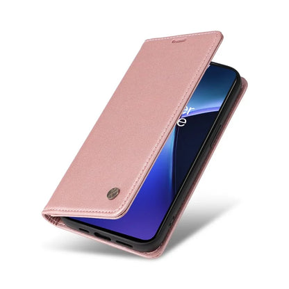 YIKATU YK-001 For OnePlus Nord CE4 Lite 5G / Oppo K12x 5G (China) Case Leather Phone Cover Magnetic Closure Bookstyle Stand
