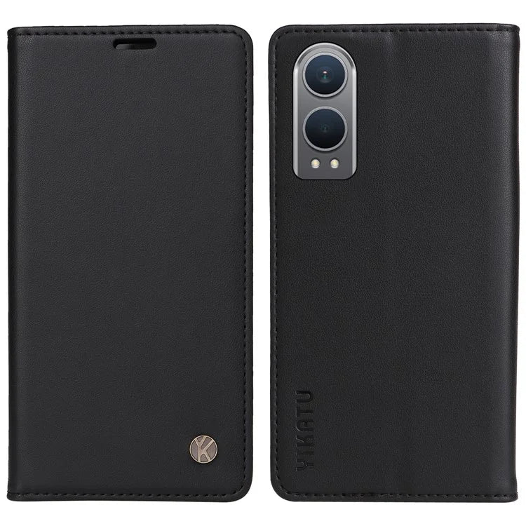 YIKATU YK-001 For OnePlus Nord CE4 Lite 5G / Oppo K12x 5G (China) Case Leather Phone Cover Magnetic Closure Bookstyle Stand