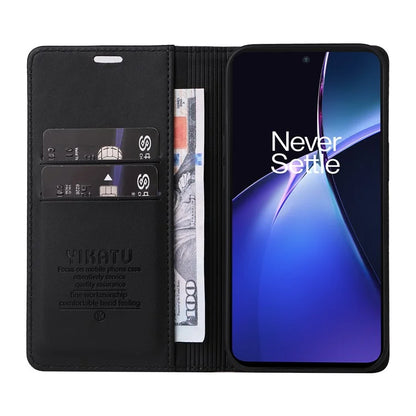 YIKATU YK-001 For OnePlus Nord CE4 Lite 5G / Oppo K12x 5G (China) Case Leather Phone Cover Magnetic Closure Bookstyle Stand