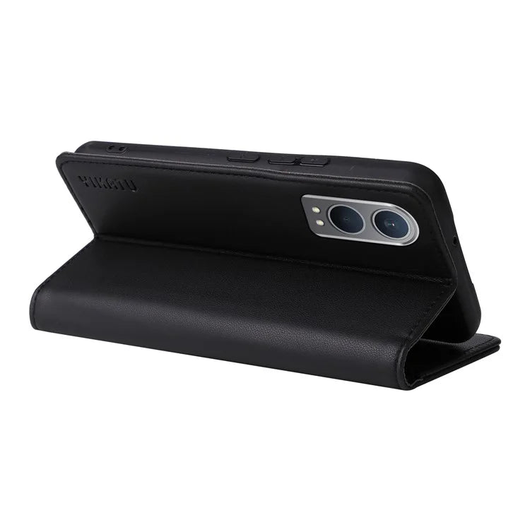 YIKATU YK-001 For OnePlus Nord CE4 Lite 5G / Oppo K12x 5G (China) Case Leather Phone Cover Magnetic Closure Bookstyle Stand