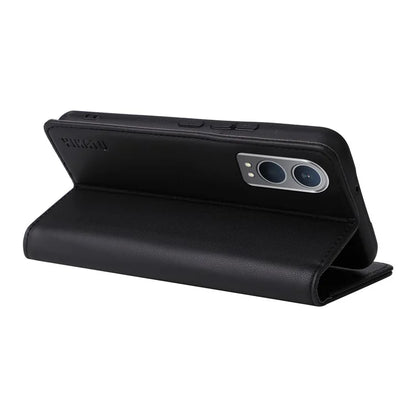 YIKATU YK-001 For OnePlus Nord CE4 Lite 5G / Oppo K12x 5G (China) Case Leather Phone Cover Magnetic Closure Bookstyle Stand