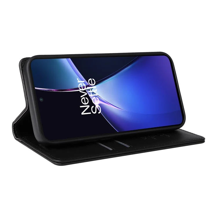 YIKATU YK-001 For OnePlus Nord CE4 Lite 5G / Oppo K12x 5G (China) Case Leather Phone Cover Magnetic Closure Bookstyle Stand