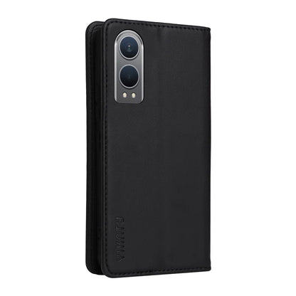 YIKATU YK-001 For OnePlus Nord CE4 Lite 5G / Oppo K12x 5G (China) Case Leather Phone Cover Magnetic Closure Bookstyle Stand