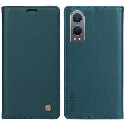 YIKATU YK-001 For OnePlus Nord CE4 Lite 5G / Oppo K12x 5G (China) Case Leather Phone Cover Magnetic Closure Bookstyle Stand