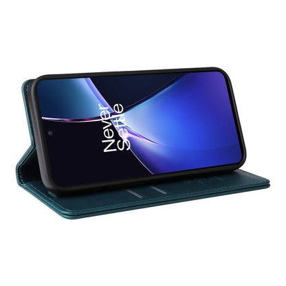 YIKATU YK-001 For OnePlus Nord CE4 Lite 5G / Oppo K12x 5G (China) Case Leather Phone Cover Magnetic Closure Bookstyle Stand