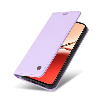YIKATU YK-001 For Oppo Reno12 F 4G Case Wallet Leather Phone Cover Strong Magnetic Closure