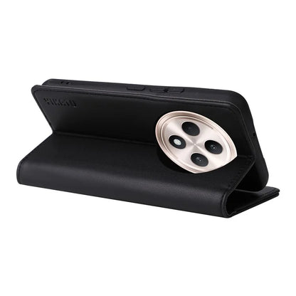 YIKATU YK-001 For Oppo Reno12 F 4G Case Wallet Leather Phone Cover Strong Magnetic Closure