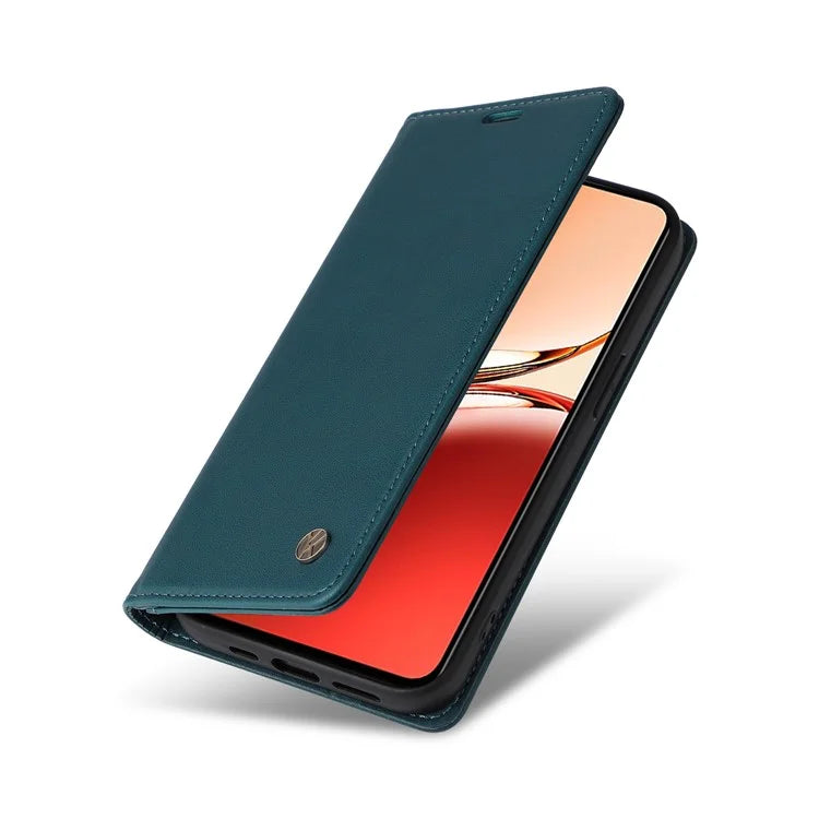 YIKATU YK-001 For Oppo Reno12 F 4G Case Wallet Leather Phone Cover Strong Magnetic Closure