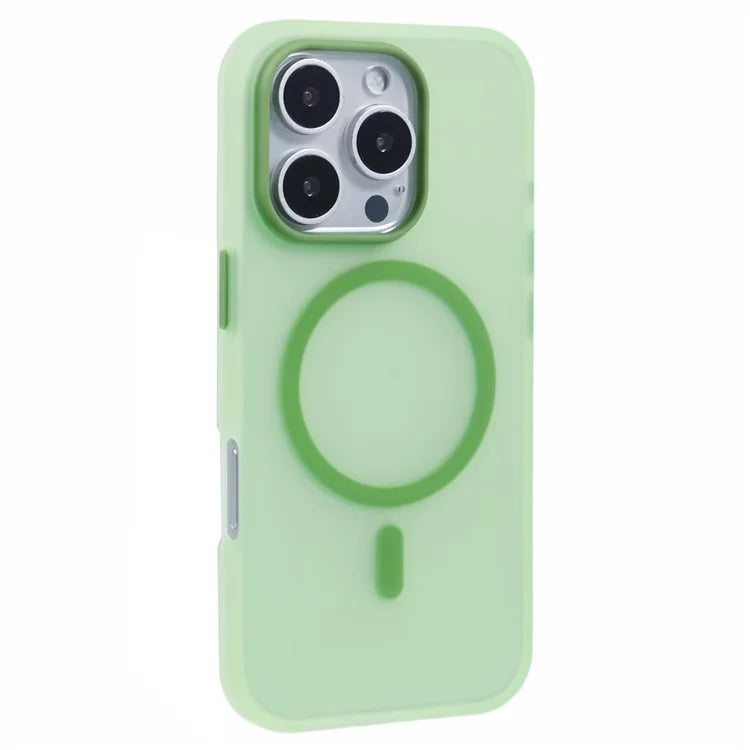 For iPhone 14 Pro Case Compatible with MagSafe Matte Translucent Soft TPU Phone Cover