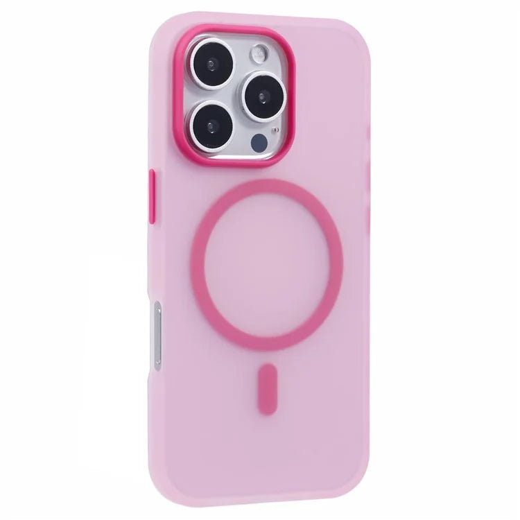 For iPhone 14 Pro Case Compatible with MagSafe Matte Translucent Soft TPU Phone Cover