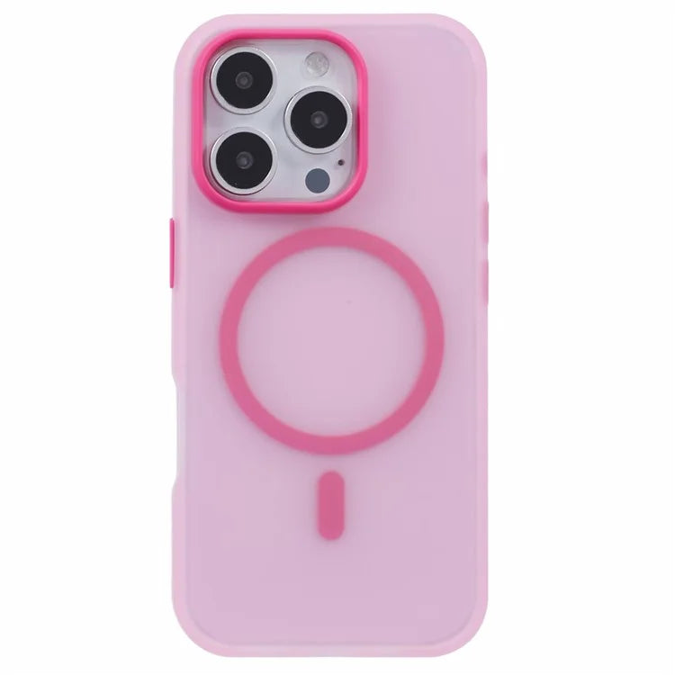 For iPhone 14 Pro Case Compatible with MagSafe Matte Translucent Soft TPU Phone Cover