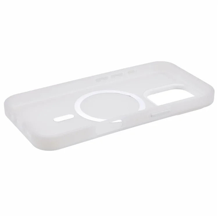For iPhone 14 Pro Case Compatible with MagSafe Matte Translucent Soft TPU Phone Cover