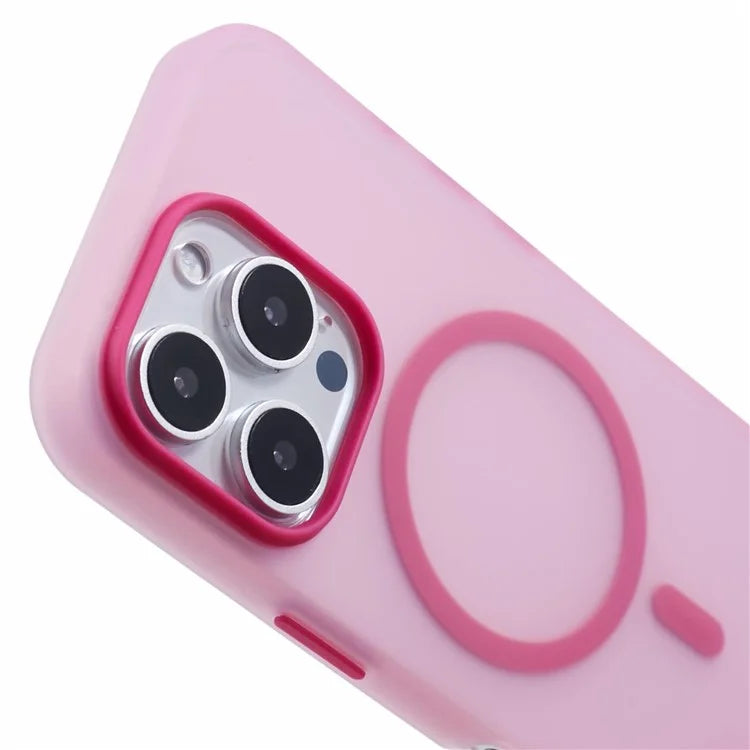For iPhone 13 Pro Max Case Compatible with MagSafe TPU Translucent Back Phone Cover