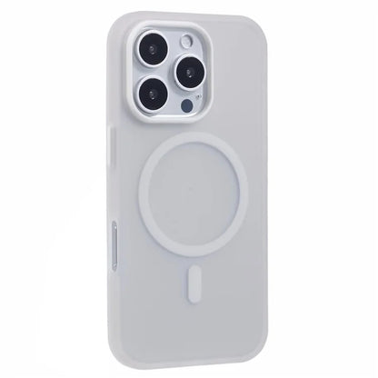 For iPhone 13 Pro Max Case Compatible with MagSafe TPU Translucent Back Phone Cover