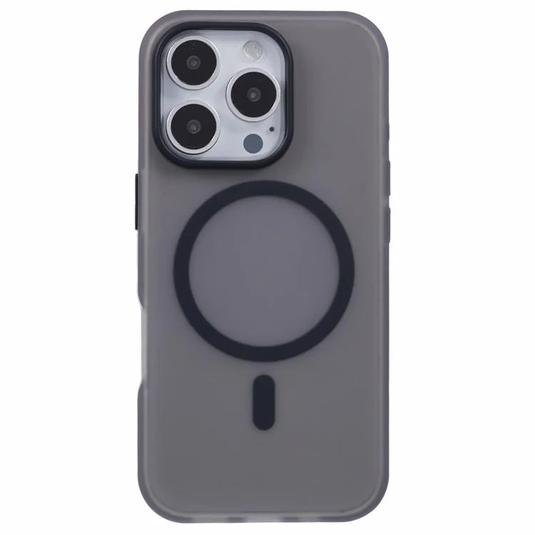 For iPhone 13 Pro Max Case Compatible with MagSafe TPU Translucent Back Phone Cover