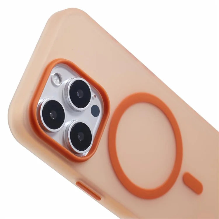 For iPhone 15 Pro Case Compatible with MagSafe TPU Thin Matte Scratch Resistant Phone Cover