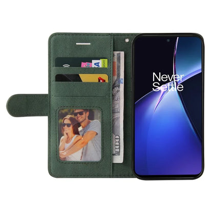 KT Leather Series-1 For OnePlus Nord CE4 Lite 5G / Oppo K12x 5G (China) Case Phone Cover Color Splicing Full Protection