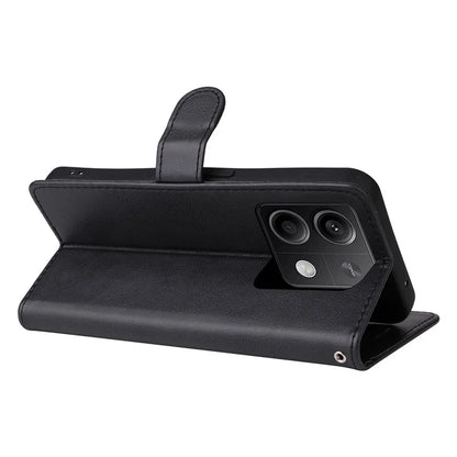 KT Leather Series-2 for Xiaomi Redmi Note 13 5G Case Magnetic Flip Phone Cover Solid Color