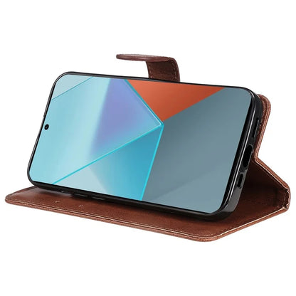 KT Leather Series-2 for Xiaomi Poco X6 5G / Redmi Note 13 Pro 5G Case Stand Phone Cover Card Holder Money Pouch