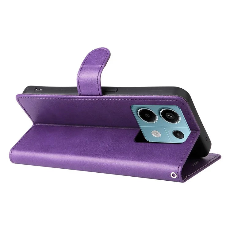 KT Leather Series-2 for Xiaomi Poco X6 5G / Redmi Note 13 Pro 5G Case Stand Phone Cover Card Holder Money Pouch