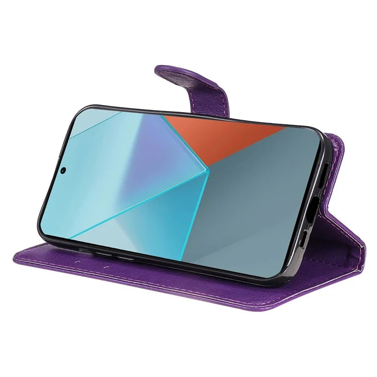 KT Leather Series-2 for Xiaomi Poco X6 5G / Redmi Note 13 Pro 5G Case Stand Phone Cover Card Holder Money Pouch