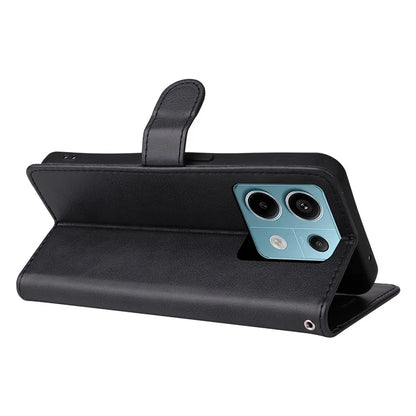KT Leather Series-2 for Xiaomi Poco X6 5G / Redmi Note 13 Pro 5G Case Stand Phone Cover Card Holder Money Pouch
