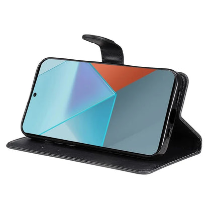 KT Leather Series-2 for Xiaomi Poco X6 5G / Redmi Note 13 Pro 5G Case Stand Phone Cover Card Holder Money Pouch