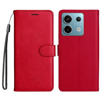 KT Leather Series-2 for Xiaomi Poco X6 5G / Redmi Note 13 Pro 5G Case Stand Phone Cover Card Holder Money Pouch