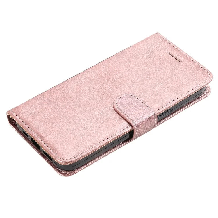 KT Leather Series-2 for OnePlus Nord CE4 Lite 5G / Oppo K12x 5G (China) Case Solid Color Phone Cover Stand Function Wrist Strap