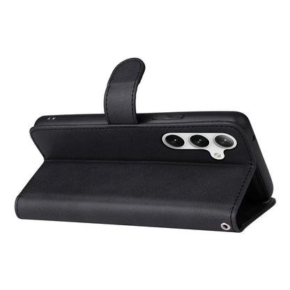 KT Leather Series-3 For Samsung	Galaxy S24+ Case Flip PU Leather Phone Cover Detachable 2 in 1 Wallet