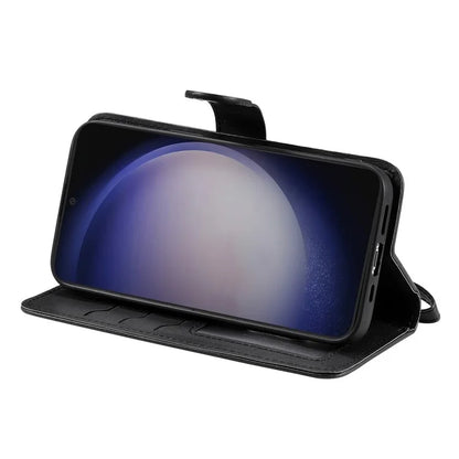 KT Leather Series-3 For Samsung	Galaxy S24+ Case Flip PU Leather Phone Cover Detachable 2 in 1 Wallet