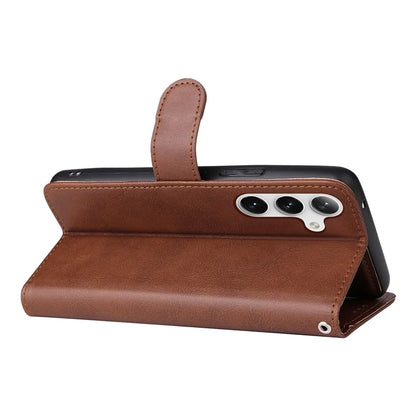 KT Leather Series-3 For Samsung	Galaxy S24+ Case Flip PU Leather Phone Cover Detachable 2 in 1 Wallet