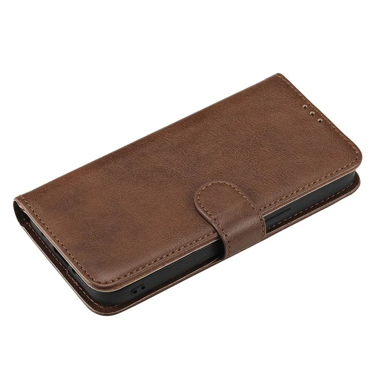 KT Leather Series-3 For Samsung	Galaxy S24+ Case Flip PU Leather Phone Cover Detachable 2 in 1 Wallet