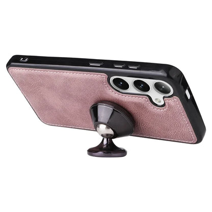 KT Leather Series-3 For Samsung	Galaxy S24+ Case Flip PU Leather Phone Cover Detachable 2 in 1 Wallet