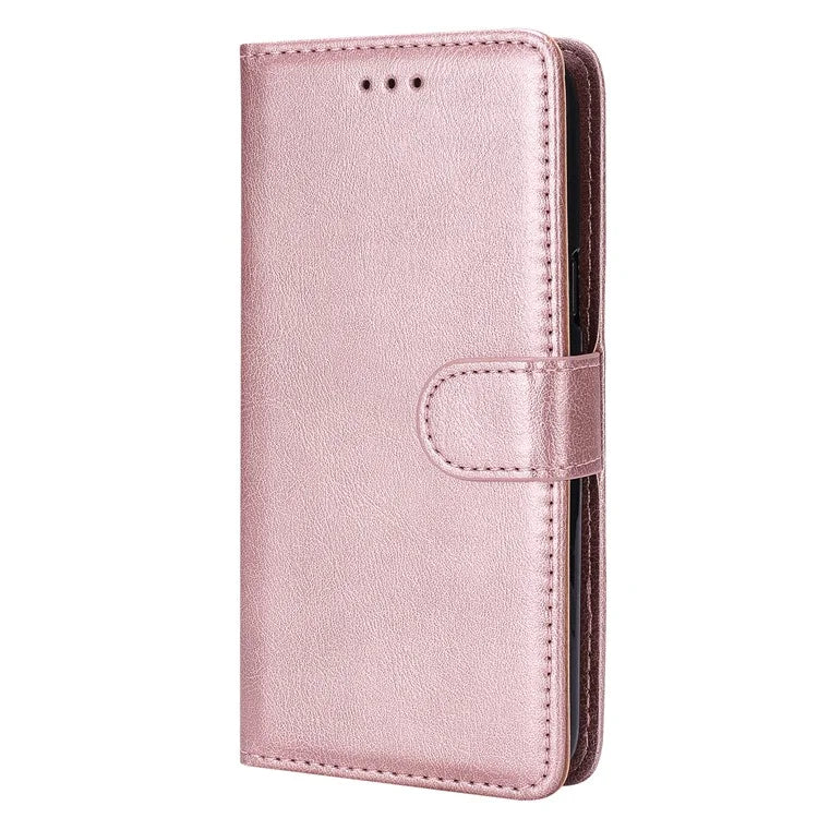 KT Leather Series-3 For Samsung	Galaxy S24+ Case Flip PU Leather Phone Cover Detachable 2 in 1 Wallet