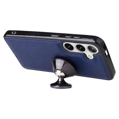 KT Leather Series-3 For Samsung	Galaxy S24+ Case Flip PU Leather Phone Cover Detachable 2 in 1 Wallet