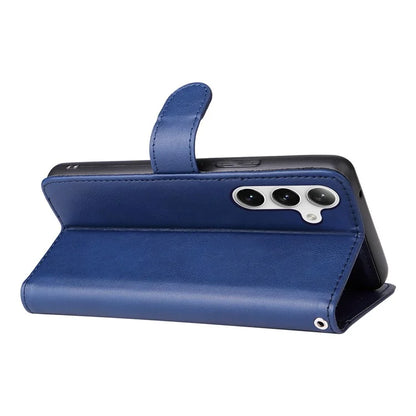 KT Leather Series-3 For Samsung	Galaxy S24+ Case Flip PU Leather Phone Cover Detachable 2 in 1 Wallet