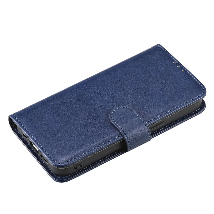 KT Leather Series-3 For Samsung	Galaxy S24+ Case Flip PU Leather Phone Cover Detachable 2 in 1 Wallet