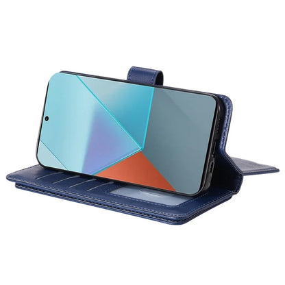 KT Multi-Functional Series-1 For Xiaomi Poco X6 5G / Redmi Note 13 Pro 5G Case Leather Phone Cover with Purse 10 Card Holders