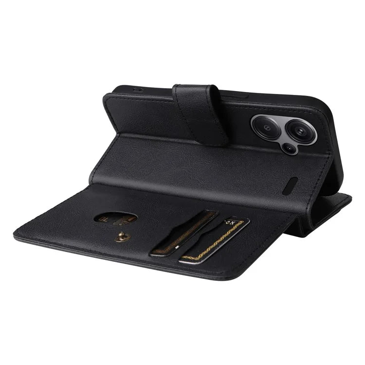 KT Multi-Functional Series-1 For Xiaomi Redmi Note 13 Pro+ 5G Case Wallet 10 Card Holder PU Leather Flip Phone Cover