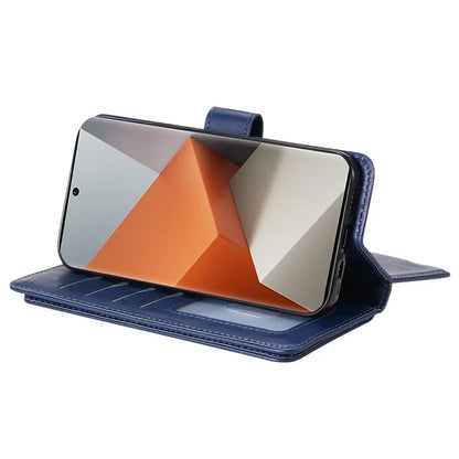 KT Multi-Functional Series-1 For Xiaomi Redmi Note 13 Pro+ 5G Case Wallet 10 Card Holder PU Leather Flip Phone Cover
