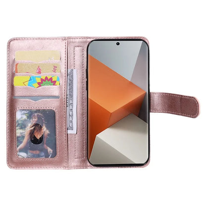 KT Multi-Functional Series-1 For Xiaomi Redmi Note 13 Pro+ 5G Case Wallet 10 Card Holder PU Leather Flip Phone Cover