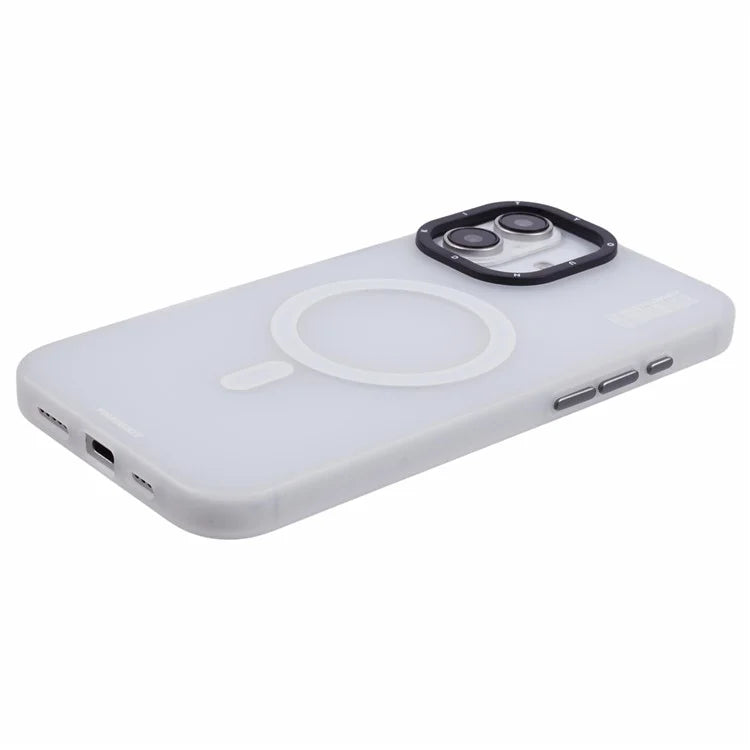 YOUNGKIT For iPhone 16 Pro Max Case Compatible with MagSafe PET+TPU Matte Back Phone Cover