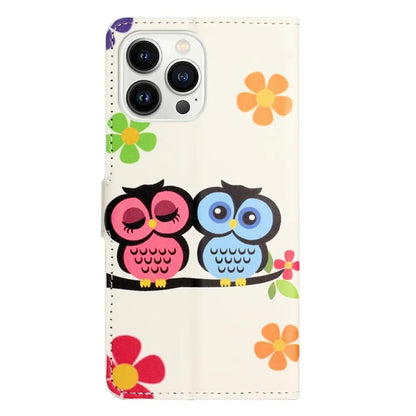For iPhone 16 Pro Max Case PU Leather Wallet Phone Cover Pattern Print
