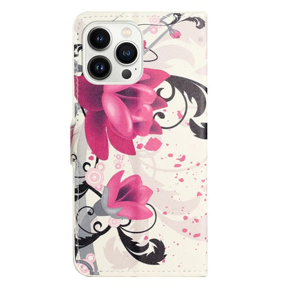 For iPhone 16 Pro Max Case PU Leather Wallet Phone Cover Pattern Print