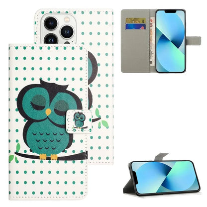 For iPhone 16 Pro Max Case PU Leather Wallet Phone Cover Pattern Print