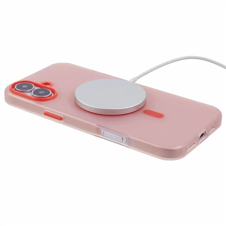 For iPhone 16 Plus Case Compatible with MagSafe TPU Phone Cover Matte Finish