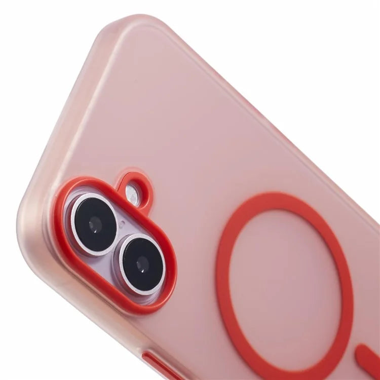 For iPhone 16 Plus Case Compatible with MagSafe TPU Phone Cover Matte Finish